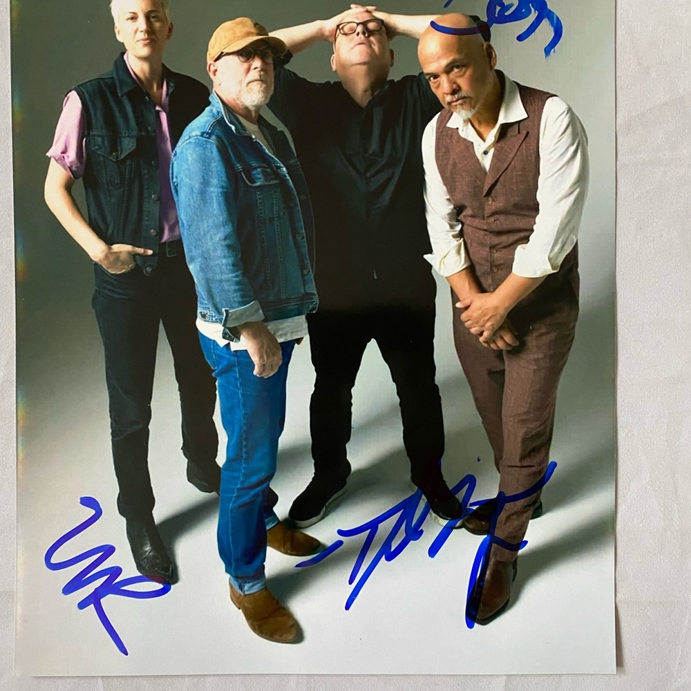 The pixies band autographed 8x10 photo Nirvana Radiohead smashing pumpkins